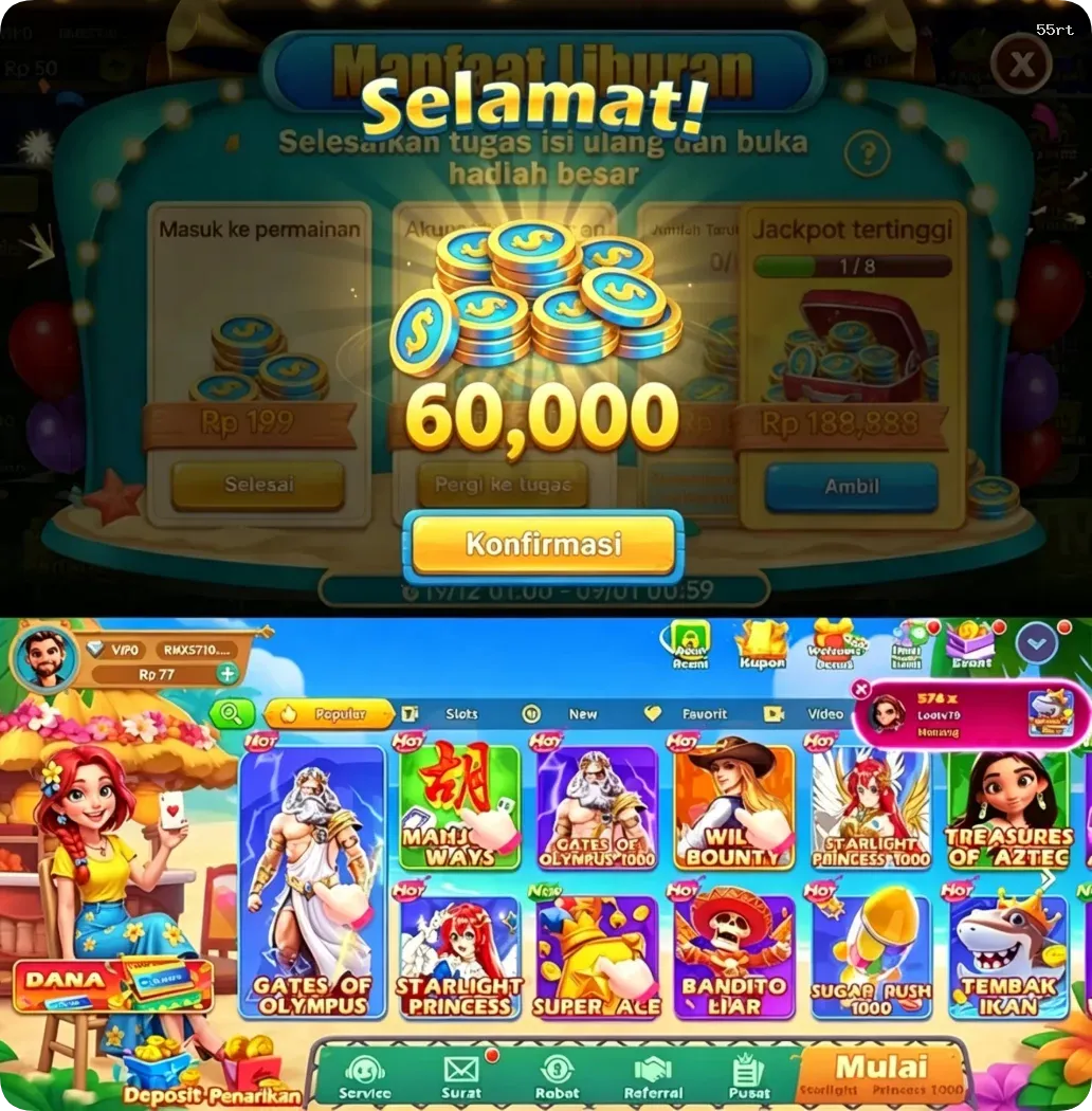 55rt Masuk - 55rt Resmi